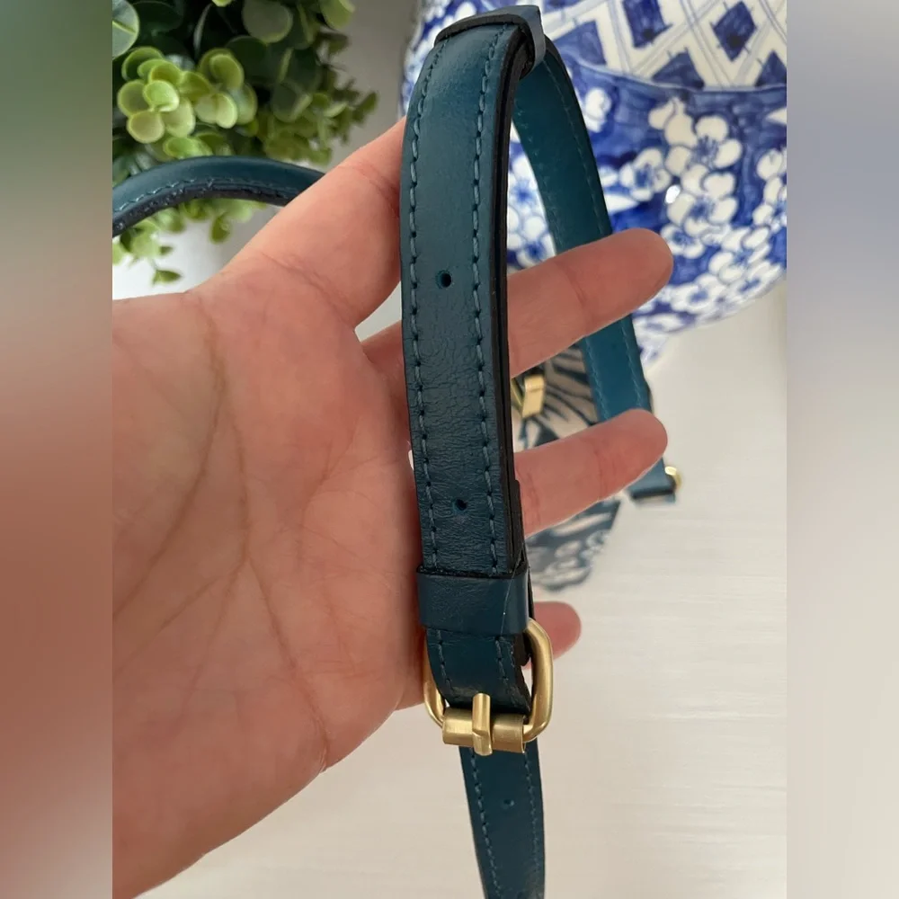 PATRICIA NASH LEATHER PORCILI SATCHEL WITH CROSSBODY STRAP BAG MSRP $ 199 NEW - Picture 6 of 14